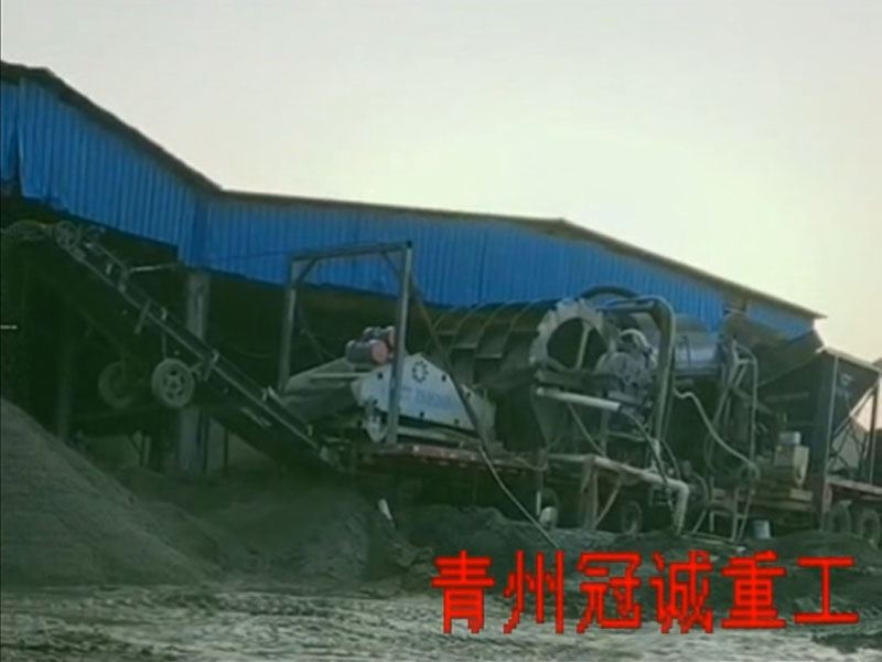 石粉洗沙機(jī)－洗石粉設(shè)備移動(dòng)式還是固定式好？移動(dòng)石粉洗砂機(jī)價(jià)格