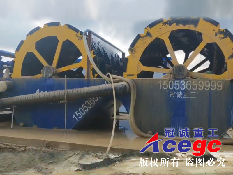 輪斗洗砂機在吉林舒蘭縣 輪斗洗砂機在吉林舒蘭縣