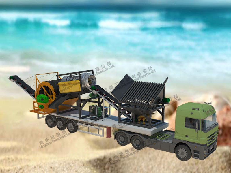 車(chē)載篩沙水洗一體機(jī) 車(chē)載篩沙水洗一體機(jī)