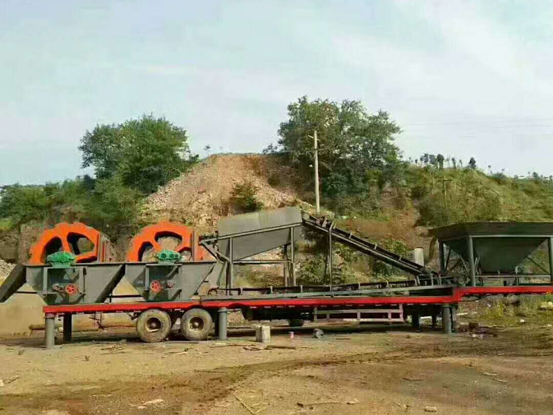 車(chē)載組合式移動(dòng)洗沙機(jī) 車(chē)載組合式移動(dòng)洗沙機(jī)